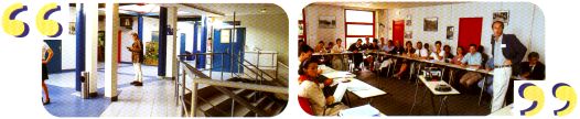 Lecture room view